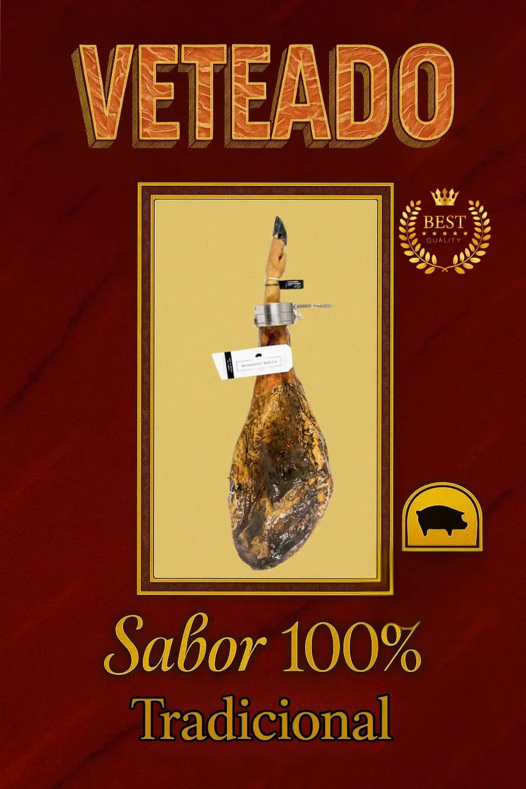 Jamón Bellota 100% Ibérico Bernadino Rodilla S.L.U