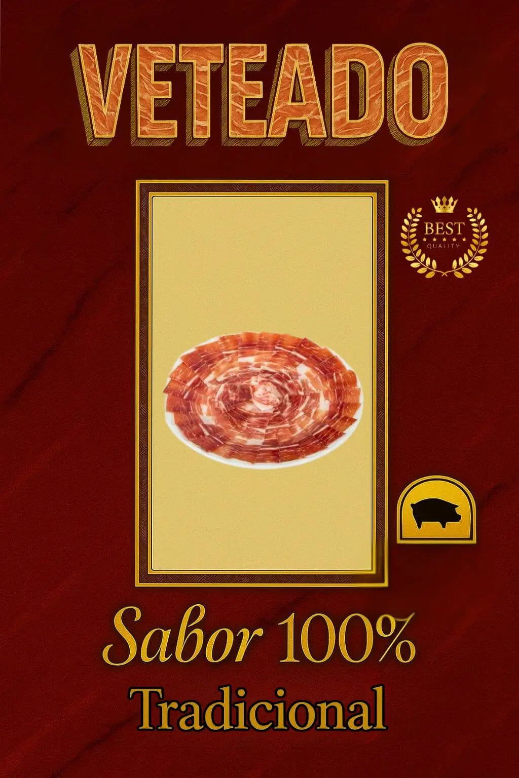Loncheado de Paleta de Bellota 100% Ibérica Bernadino Rodilla S.L.U