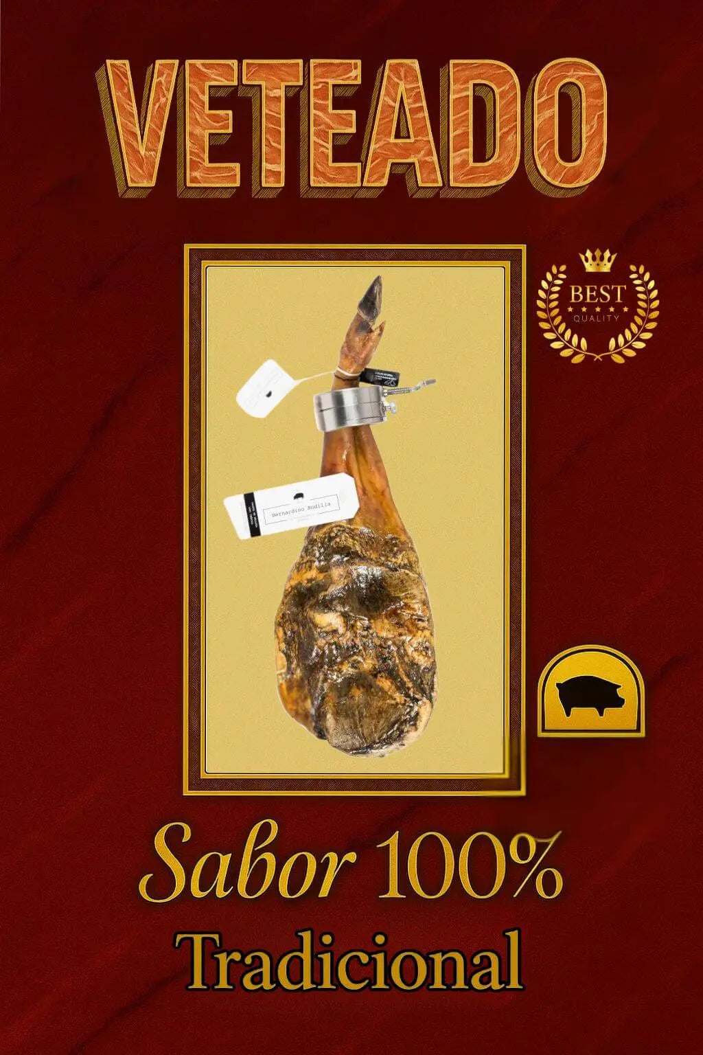 Paleta de Bellota 100% Ibérica Bernadino Rodilla S.L.U