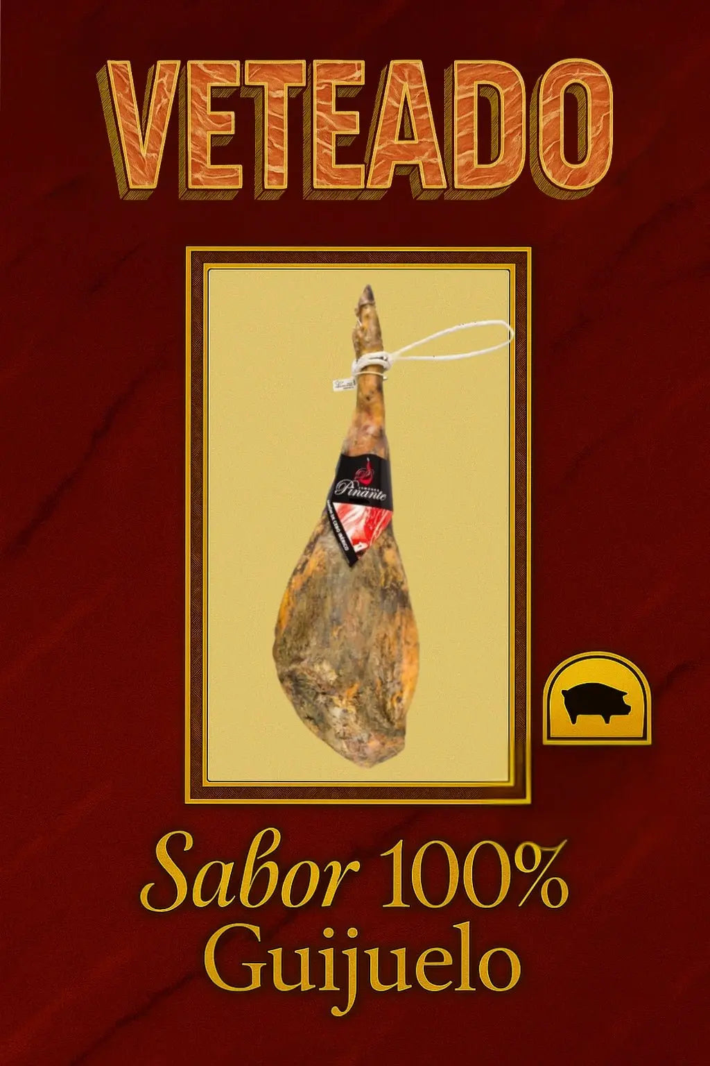 Jamón Cebo Ibérico 50% - Jamones de Jamones Pinante