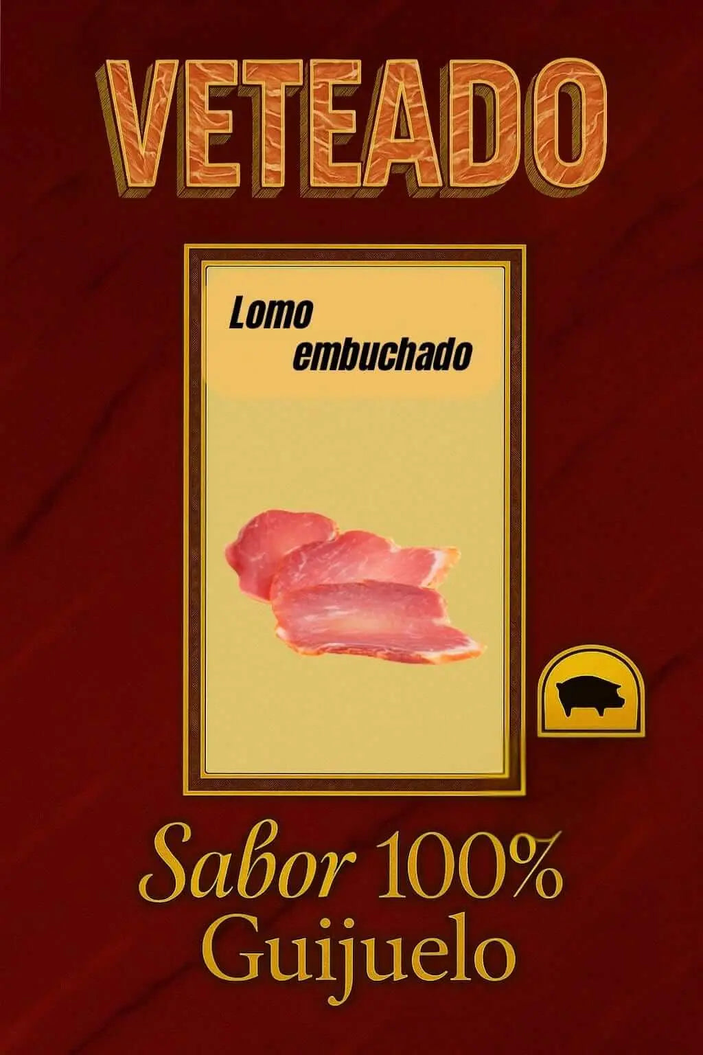 Lomo Embuchado Extra Duroc 50% - Embutidos de Jamones Pinante