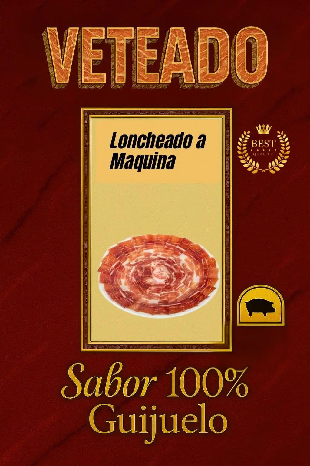 Loncheado de Paleta de Bellota 100% Ibérica - Loncheados de Bernadino Rodilla S.L.U