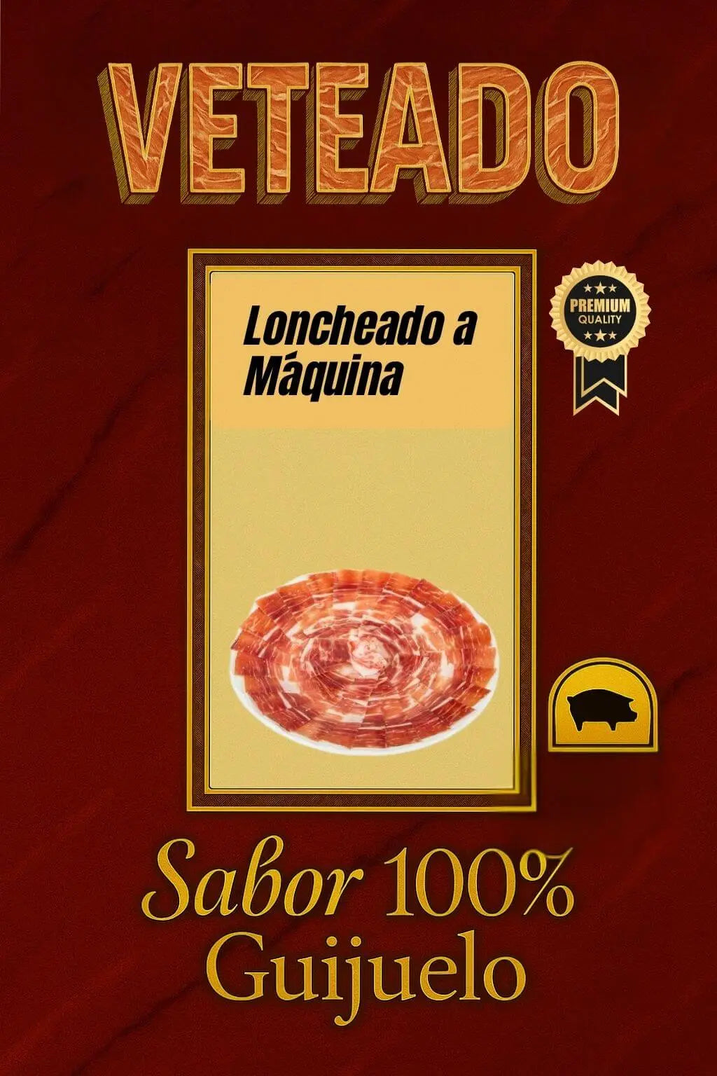 Loncheado de Paleta de Bellota 50% Ibérica - Loncheados de Bernadino Rodilla S.L.U