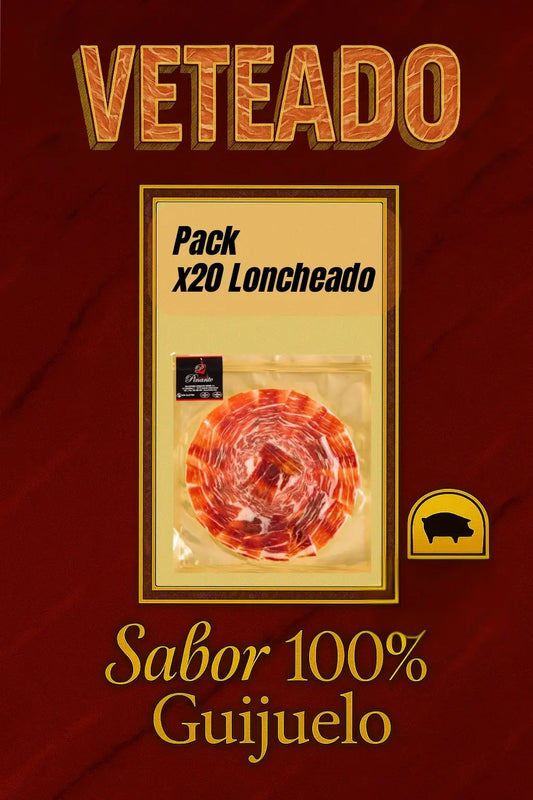 Pack 20 sobres Jamon de Bellota 50% - Packs o lotes de Jamones Pinante