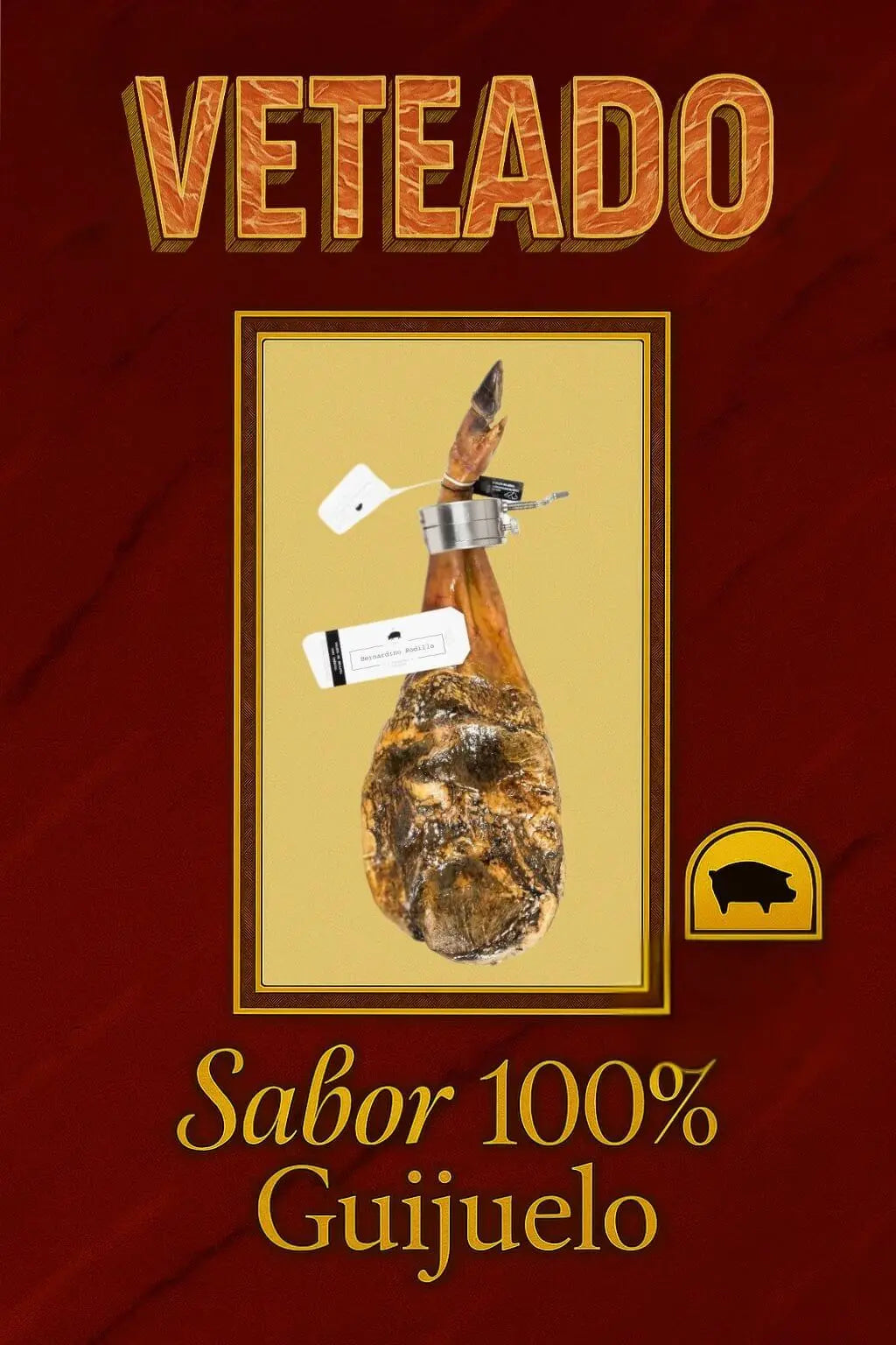 Paleta de Bellota 100% Ibérica – Guijuelo - Paletas de Bernadino Rodilla S.L.U