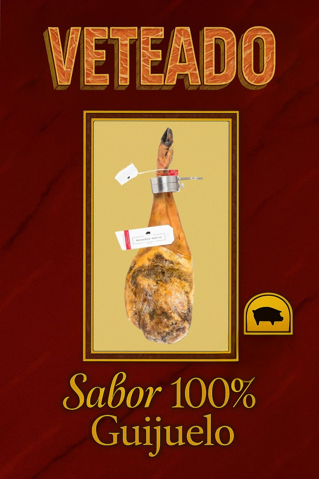 Paleta de Bellota 50% Ibérica – Guijuelo - Paletas de Bernadino Rodilla S.L.U