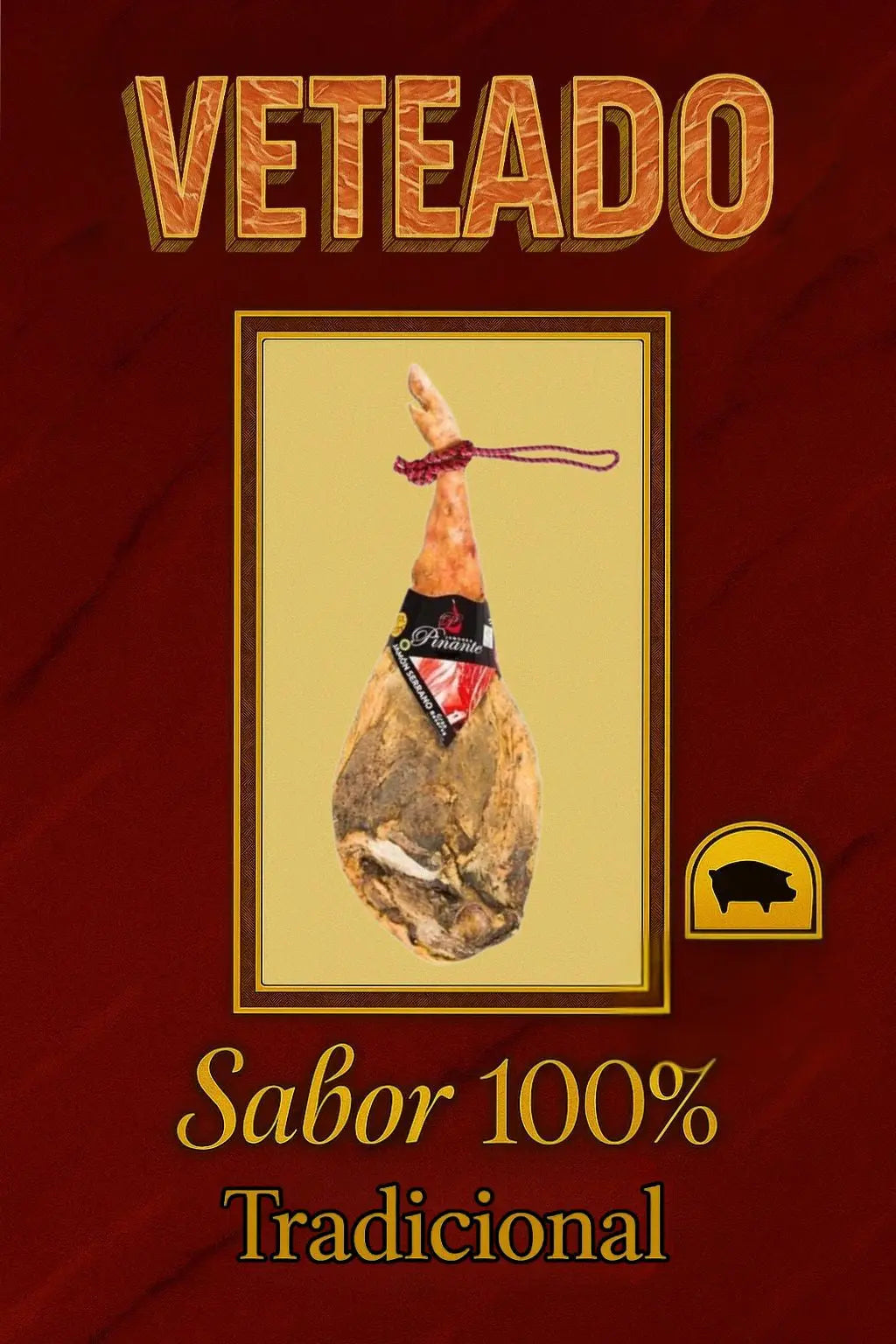 Jamon Serrano Pequeño Jamones Pinante