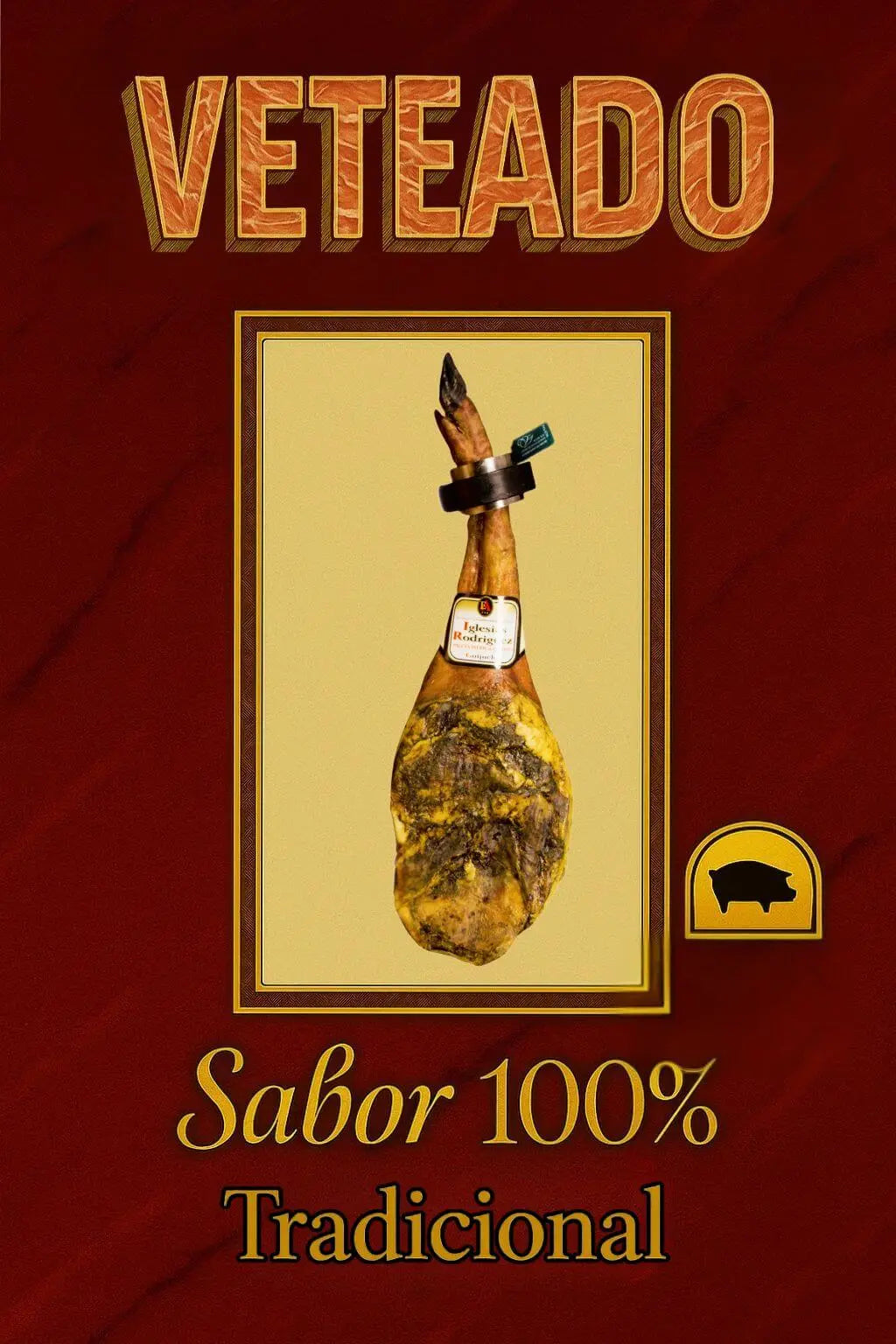 Paleta de Cebo de Campo 50% Raza Ibérica Iglesias Rodriguez S.L