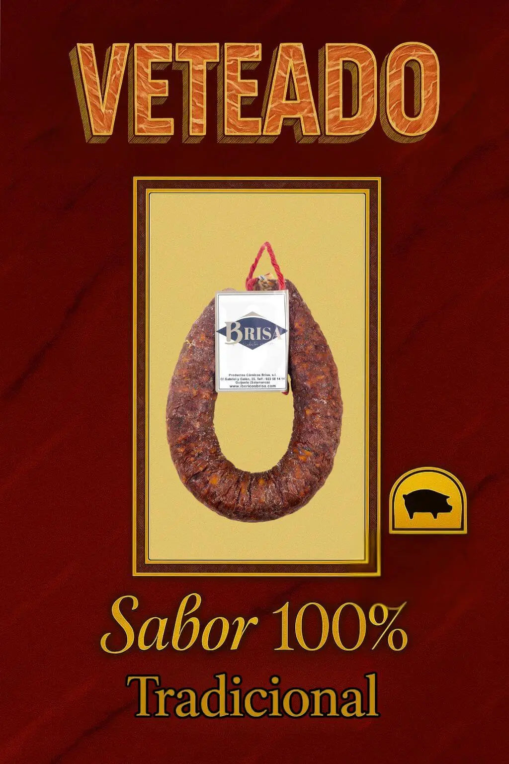 Chorizo Sarta Ibérico Extra Ibéricos Brisa