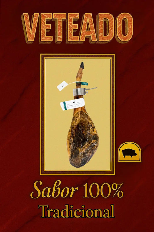 Jamón de Cebo de Campo Ibérico 50 % Raza Ibérica Bernadino Rodilla S.L.U
