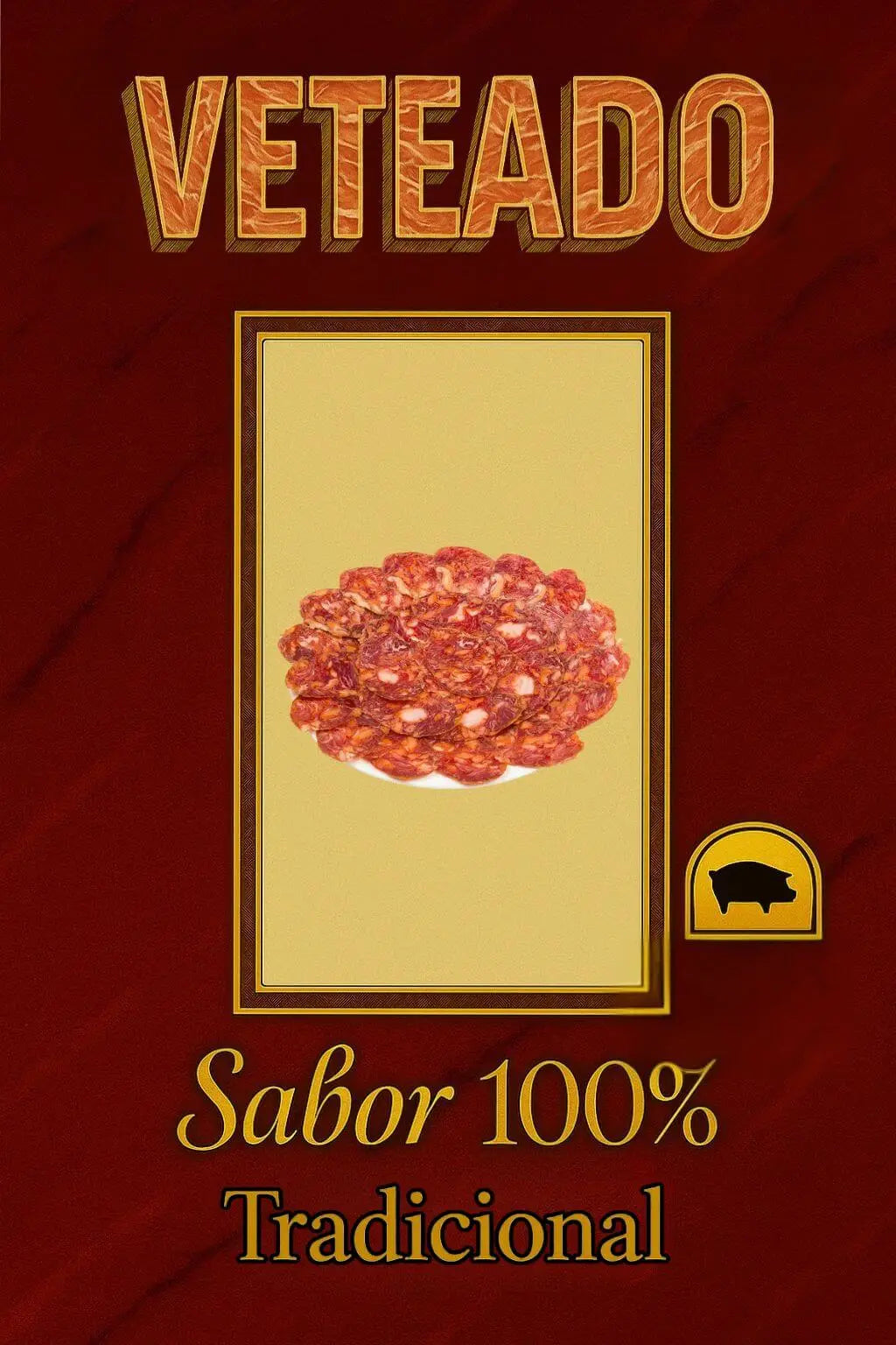 Loncheado Chorizo de Bellota 50% Ibérico Bernadino Rodilla S.L.U