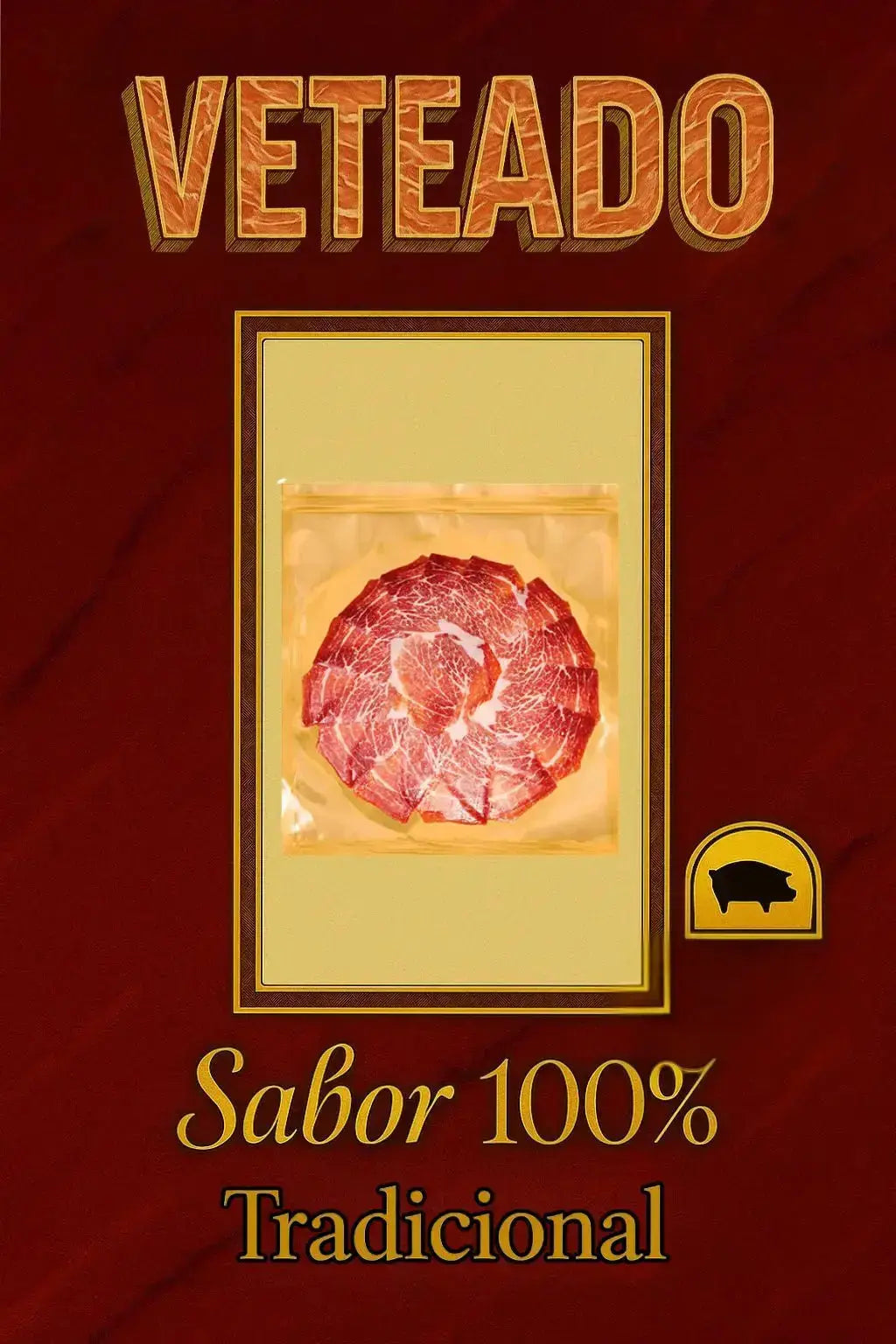 Pack X20 sobres loncheado jamón curado. Jamones Pinante