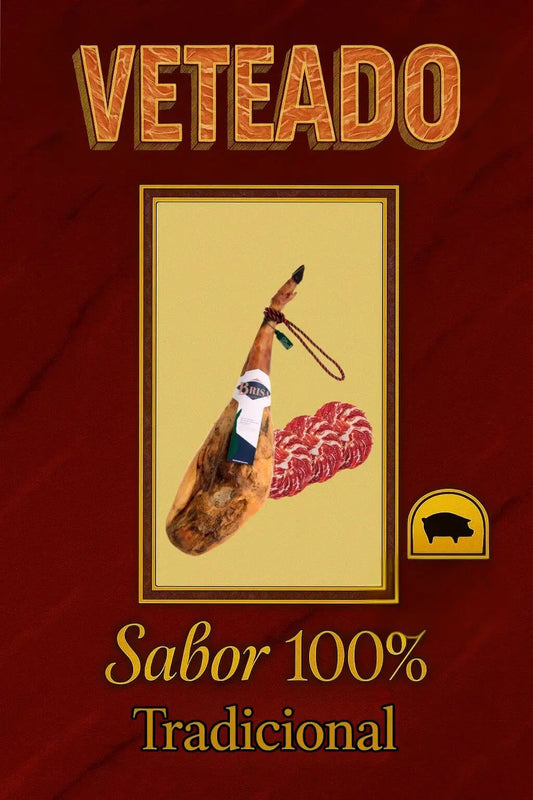 Medio Jamón de Cebo de Campo Ibérico 50% Raza Ibérica Ibéricos Brisa