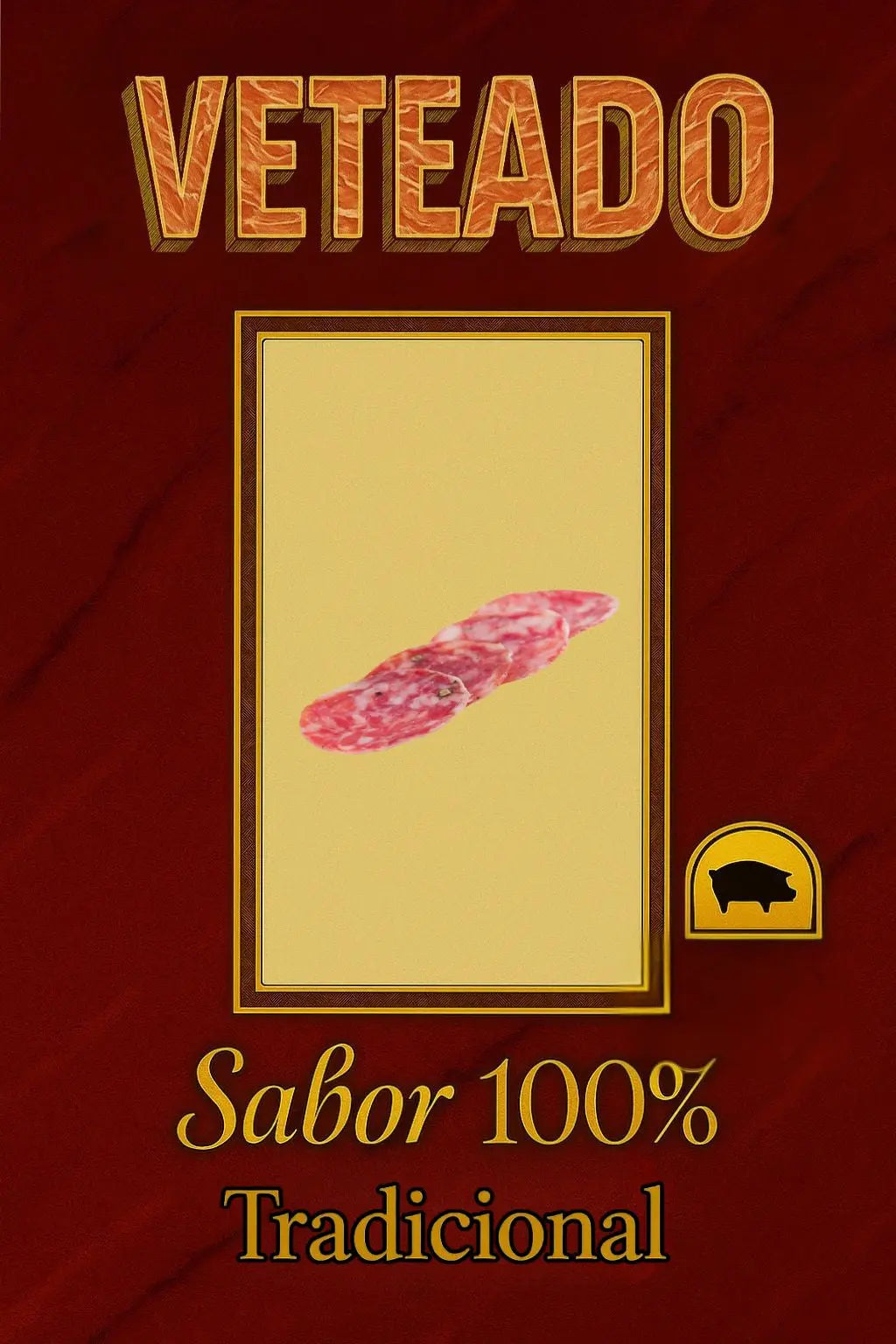 Salchichon iberico de bellota - Embutidos de Jamones Pinante
