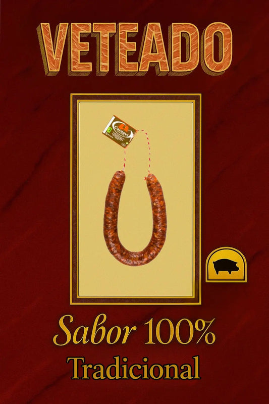 Chorizo en Sarta Roja - Embutidos de Jamones Pinante