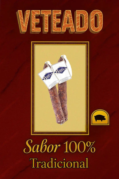 Pack x2 Velitas de Salchichón Ibérico de Bellota Ibéricos Brisa