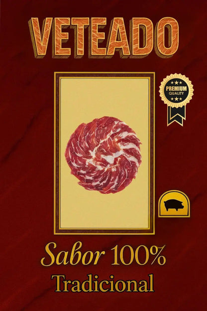 Pack x5 Loncheado de Jamón de Bellota Ibérico 50% Raza Ibérica – Cortado a Cuchillo Ibéricos Brisa