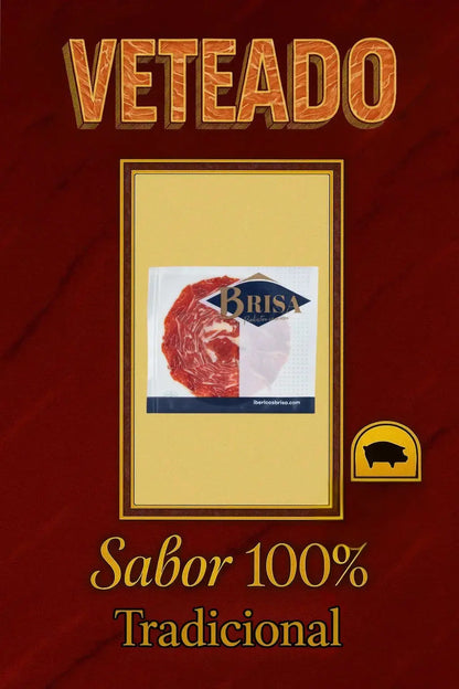 Pack x5 Loncheado de Jamón de Cebo de Campo Ibérico 50% Raza Ibérica – Cortado a Cuchillo Ibéricos Brisa