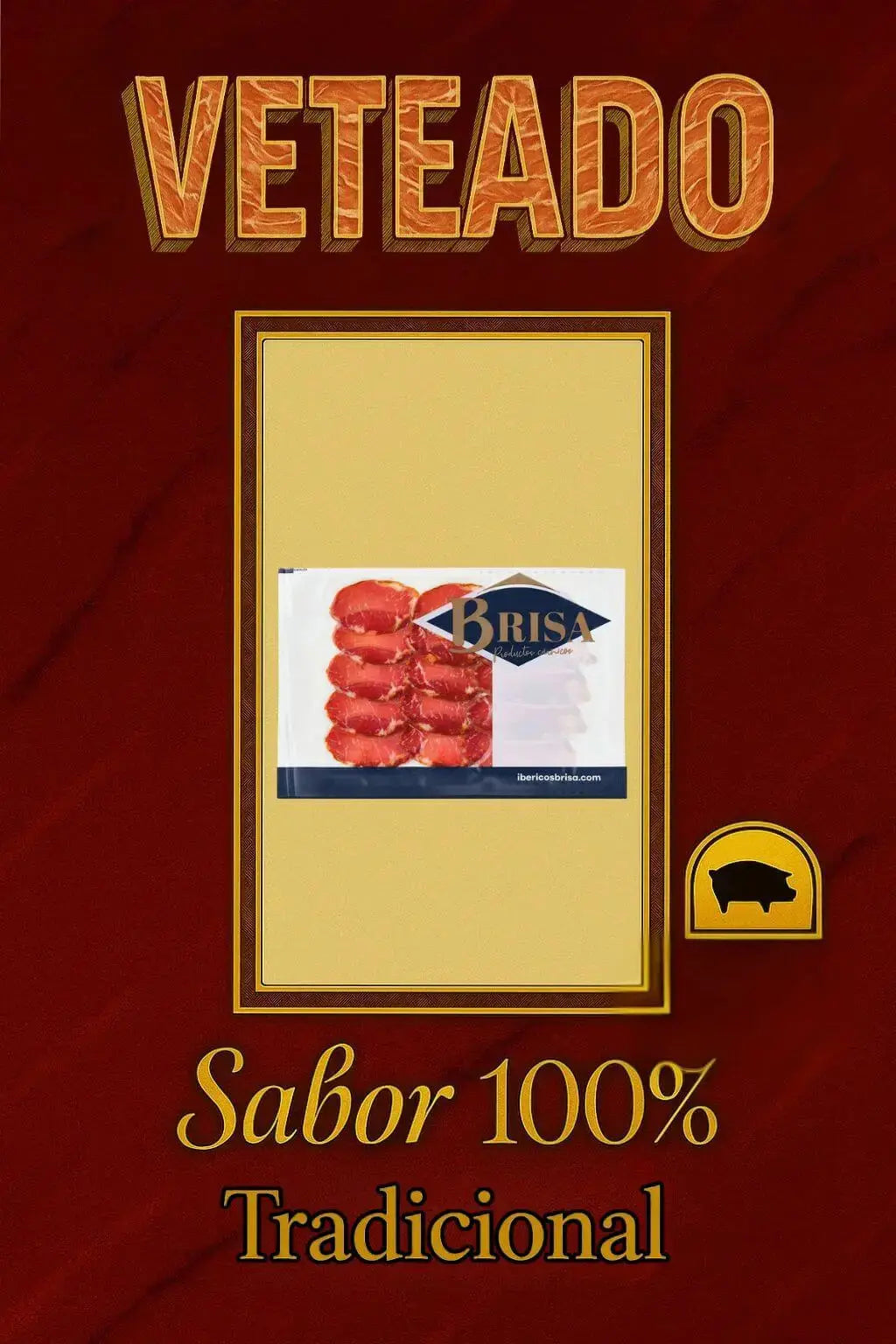 Pack X5 Loncheado de Lomo de Bellota Ibérico “Raza 50% Ibérica” Ibéricos Brisa