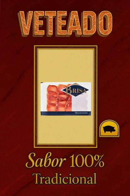 Pack x5 Loncheado de Lomo de Cebo de Campo Ibérico 50% Raza Ibérica Ibéricos Brisa