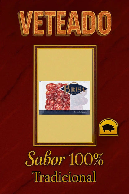 Pack X5 Loncheado de Salchichón Ibérico de Bellota Ibéricos Brisa