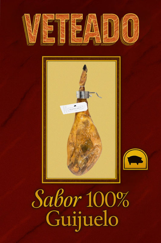 JAMÓN DE CEBO IBÉRICO RAZA 50% IBÉRICO BERNARDINO RODILLA