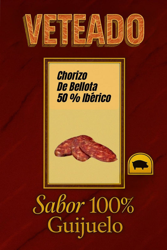 Chorizo de Bellota Ibérico 50% de Bernardino Rodilla – Guijuelo