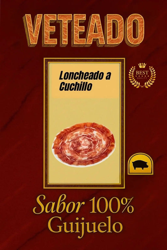 Jamón de Bellota 100% Ibérico Loncheado a Cuchillo – Guijuelo - Loncheados de Bernadino Rodilla S.L.U