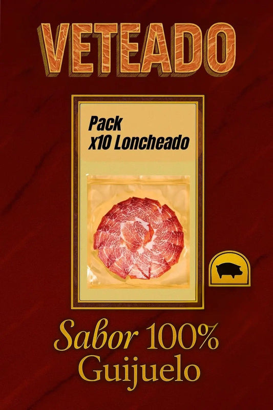 Pack 10 sobres loncheado Jamon serrano - Packs o lotes de Jamones Pinante