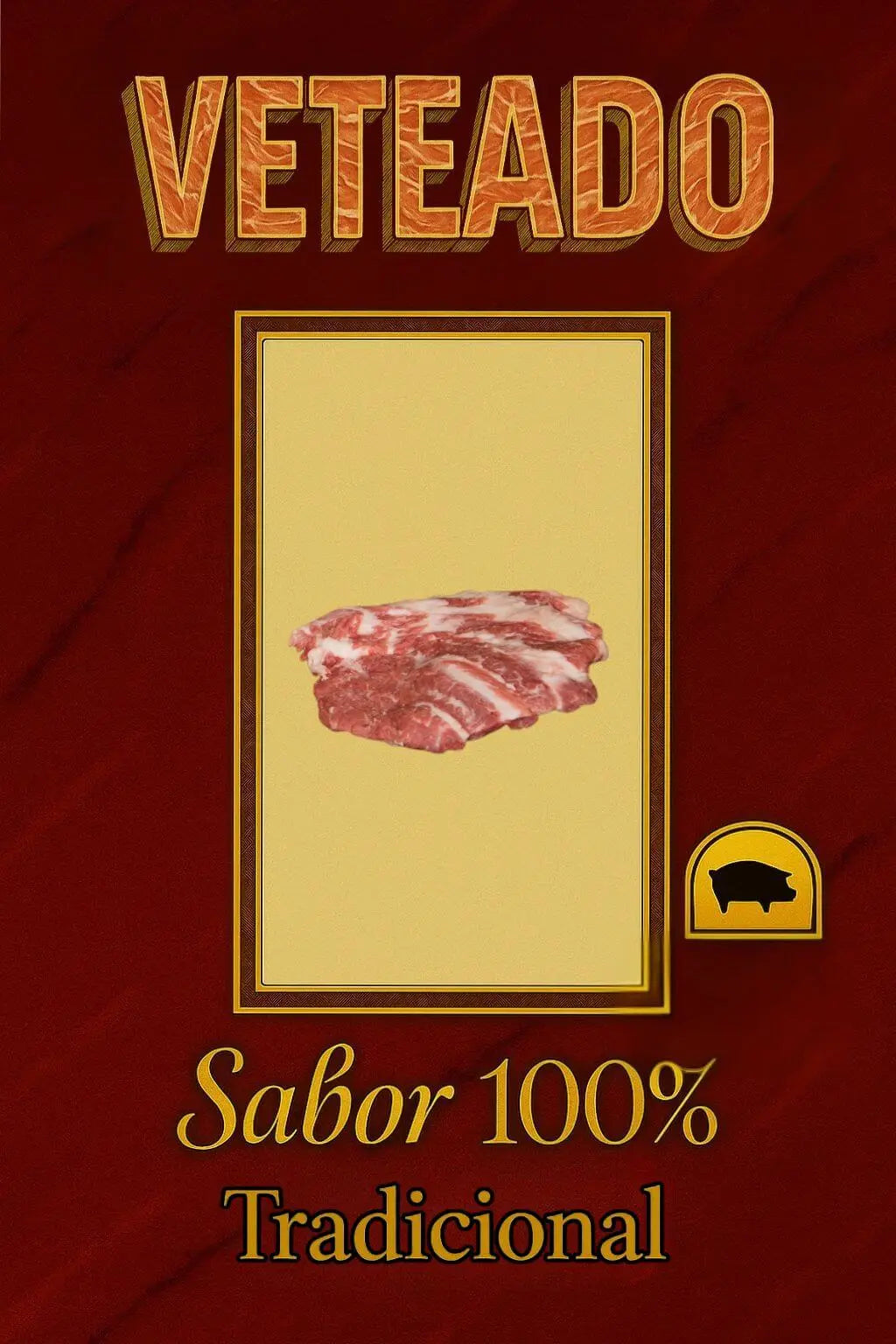 Abanico Ibérico Veteado