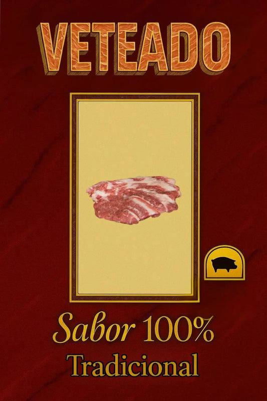 Abanico Ibérico Veteado