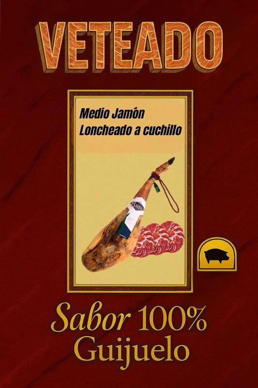 Medio Jamon Cebo campo Loncheado a cuchillo Brisa