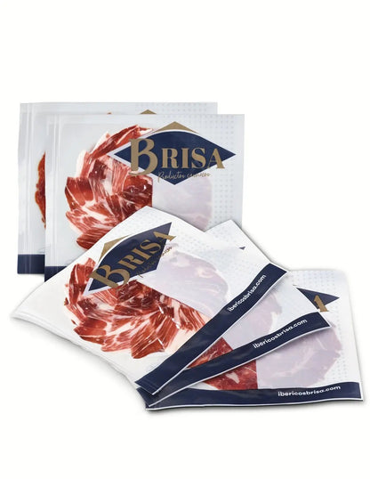 Pack x5 Loncheado de Jamón de Bellota Ibérico 50% Raza Ibérica – Cortado a Cuchillo Ibéricos Brisa