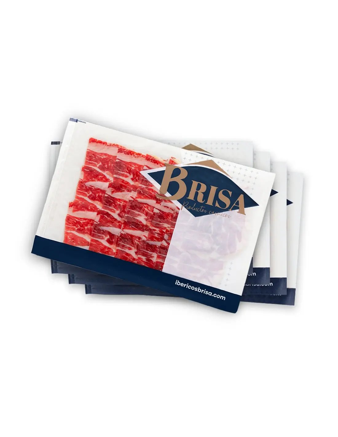 Pack x5 Loncheado de Paleta de Cebo Ibérica 50% Raza Ibérica Veteado